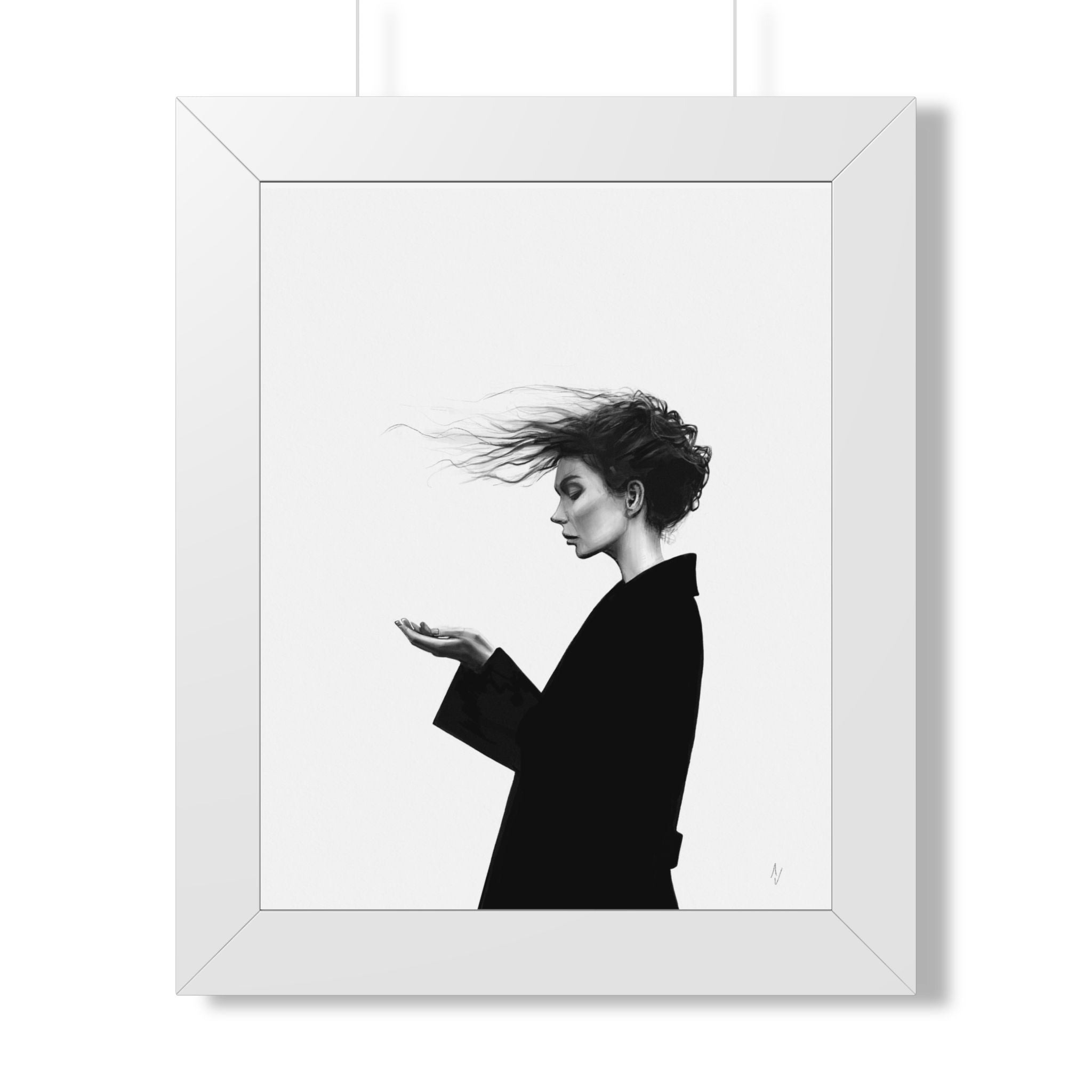 Prayer. Framed