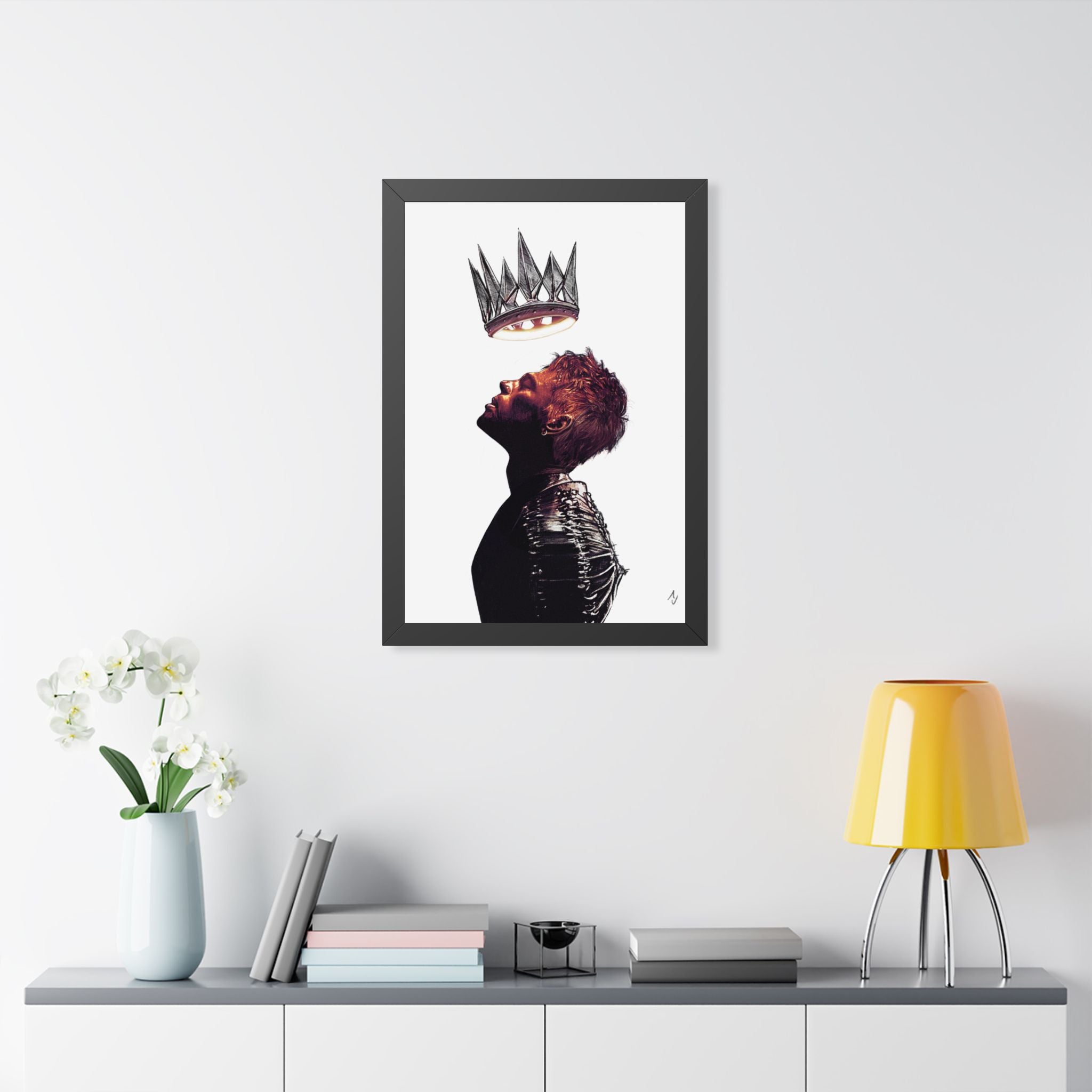 Heavy is the Crown - Framed