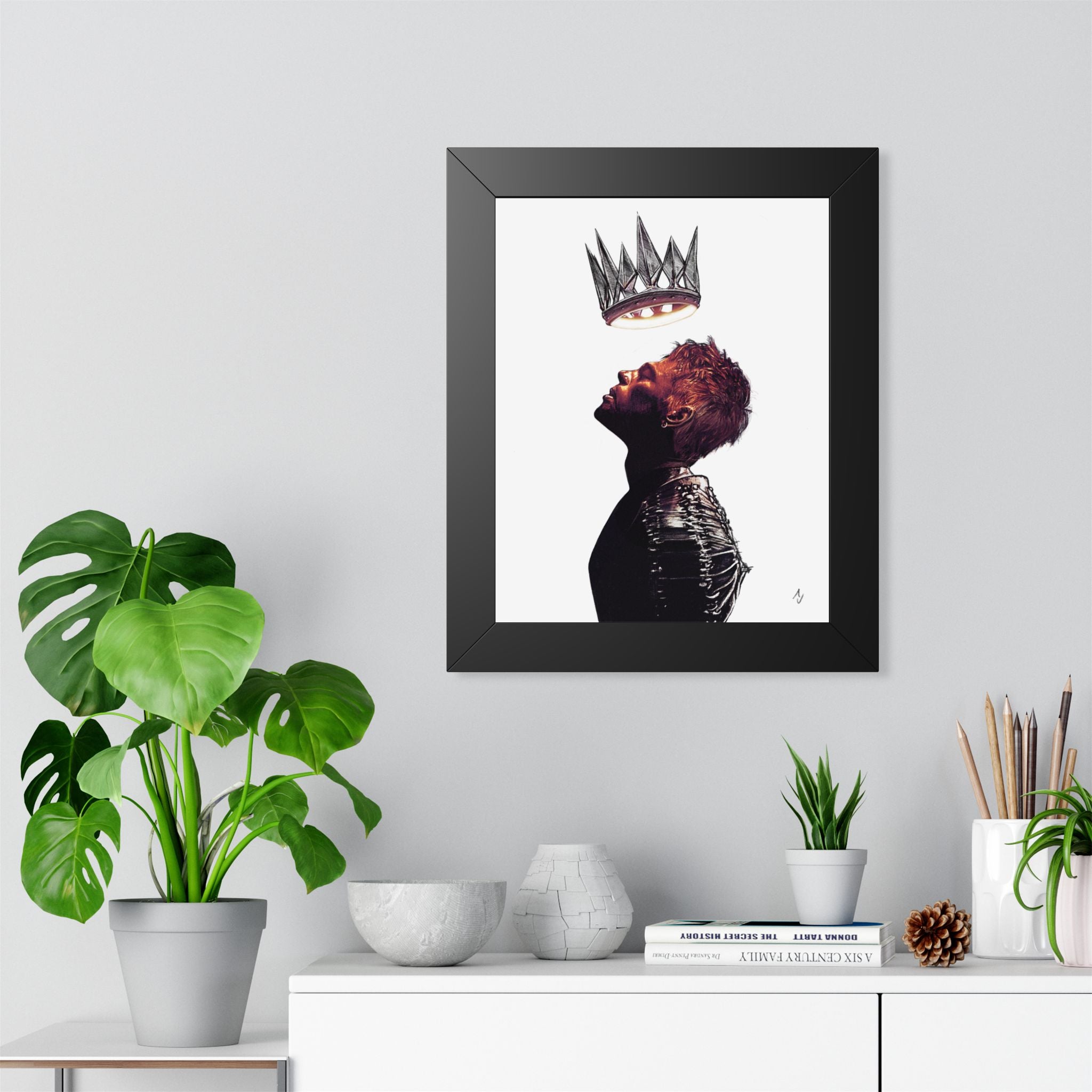 Heavy is the Crown - Framed