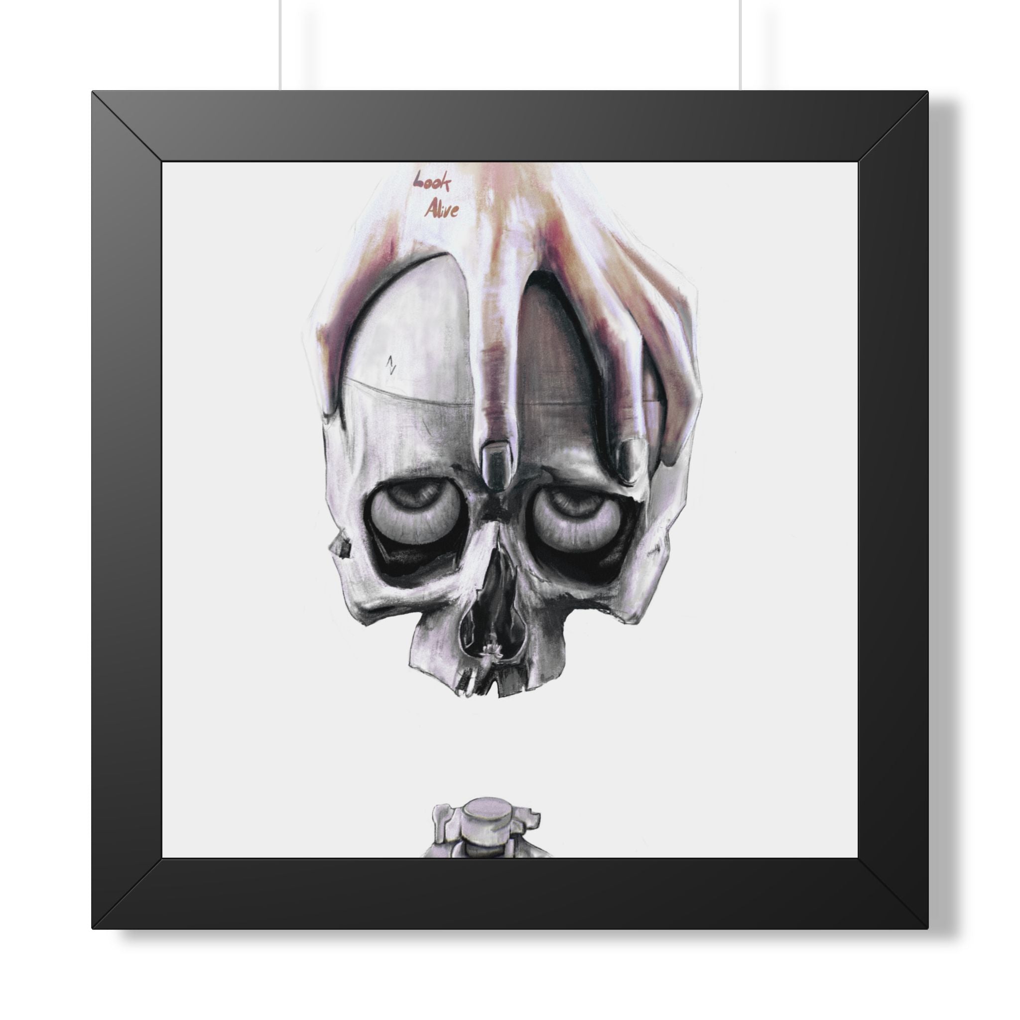 Look Alive. Framed