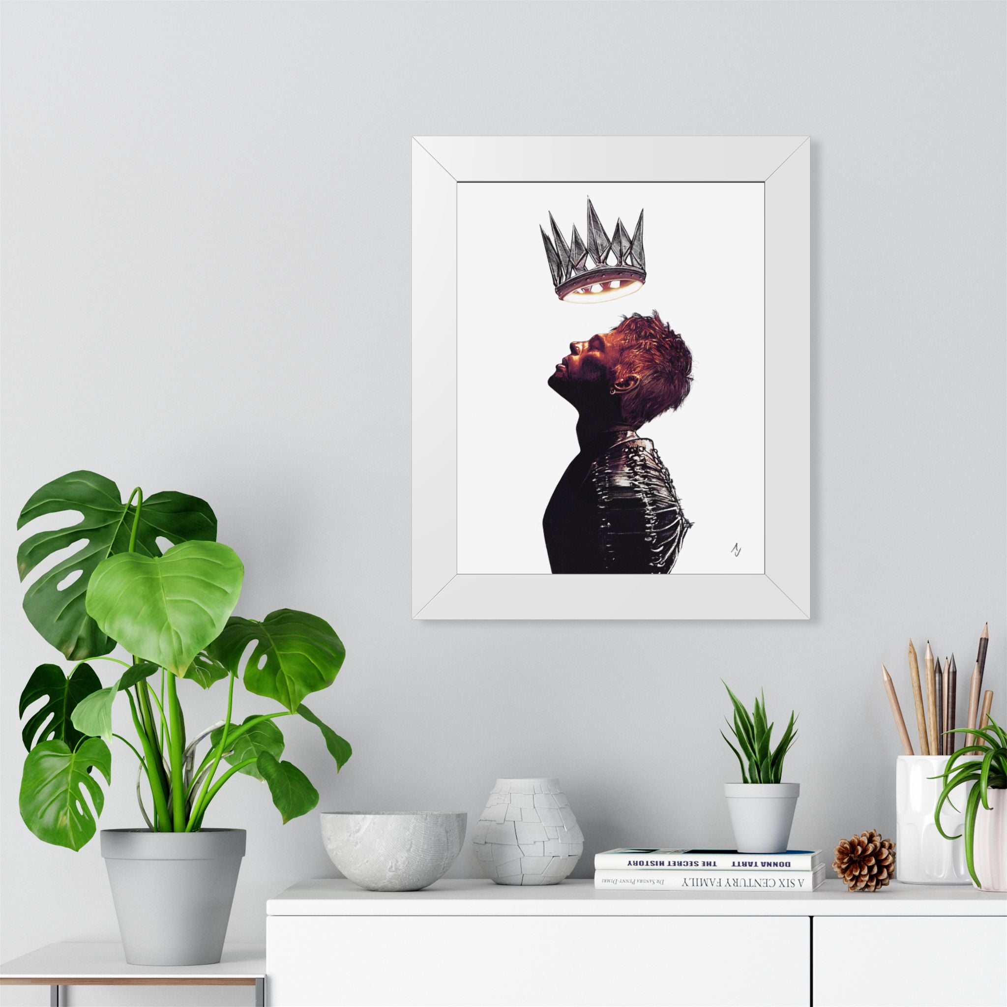 Heavy is the Crown - Framed