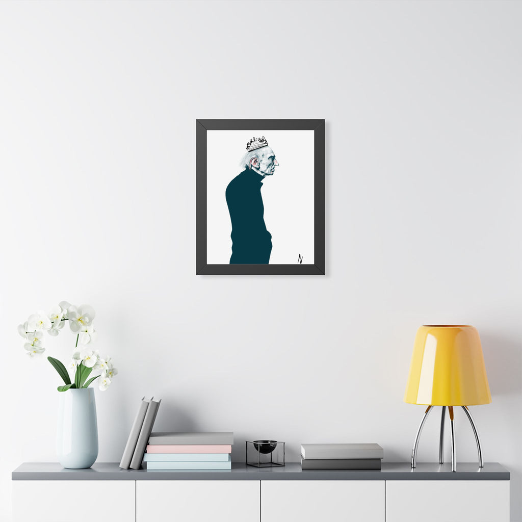 Old Money. Framed