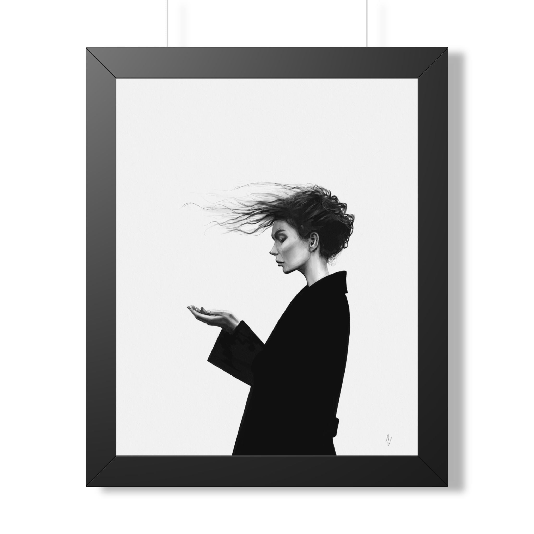 Prayer. Framed