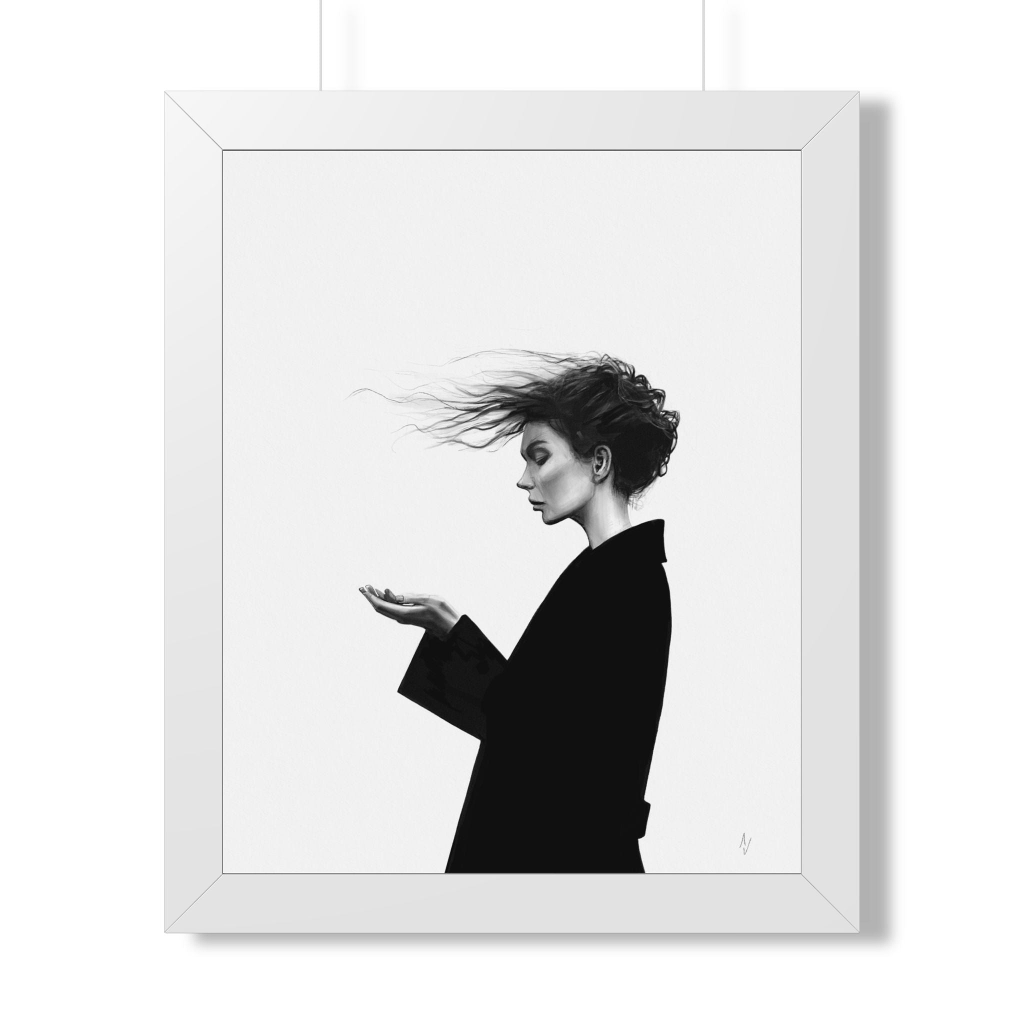 Prayer. Framed