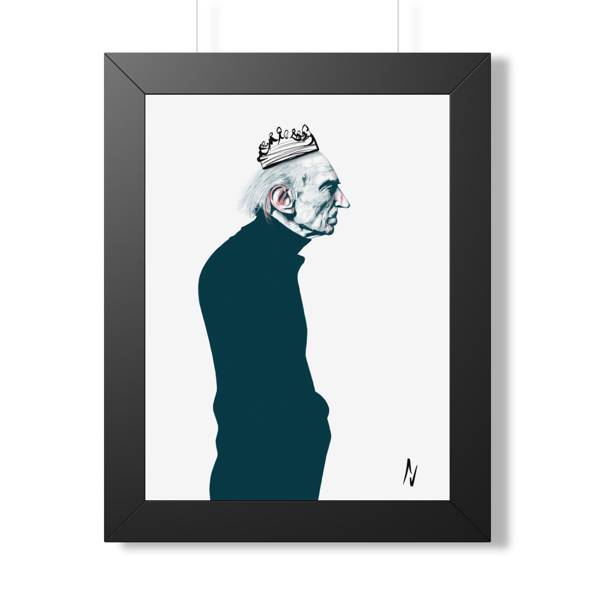 Old Money. Framed